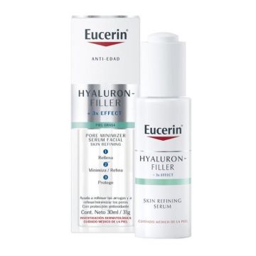 Ser pentru netezirea ridurilor Hyaluron Filler 3 X Effect Eucerin, 30 ml