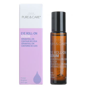 Ser roll-on pentru ochi cu secretie de melc, 15ml, Puca Pure&Care