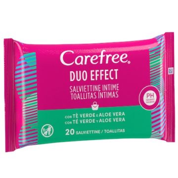 Servetele intime Duo Effect, 20 bucati, Carefree