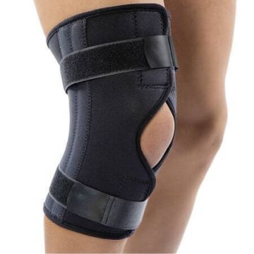 Suport elastic pentru genunchi cu deschidere pe rotula marimea M 1506, 1 bucata, Anatomic Help