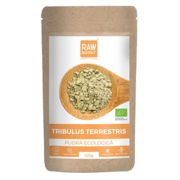 Tribulus Terrestris Bio, 125g, Rawboost