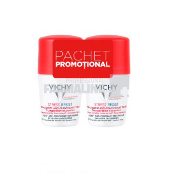 Vichy Pachet Deodorant Roll-on Stress Resistn 72 H 50 ml 1 + 1