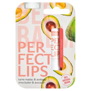 Balsam natural pentru buze Perfect Lips, 4.5g, Biobaza