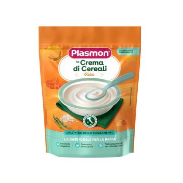 Crema de cereale de orez fara gluten, 230g, Plasmon