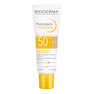 Crema lejera Photoderm Aquafluide, SPF50+, Claire, 40 ml, Bioderma