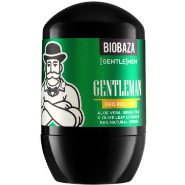 Deodorant natural pentru barbati cu aloe vera si extract de ceai verde, 50ml, Biobaza