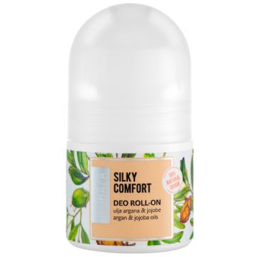 Deodorant natural pentru femei pe baza de piatra de alaun Silky Comfort, 20ml, Biobaza