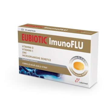 Eubiotic Imunoflu, 15 comprimate, Labormed