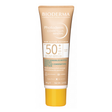 Fluid Cover Touch Photoderm, SPF50+, nuanta deschisa, 40 g, Bioderma