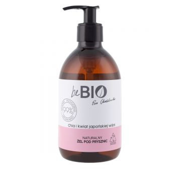 Gel de dus Chia & Japanese Cherry Blossom, 400ml, BeBio