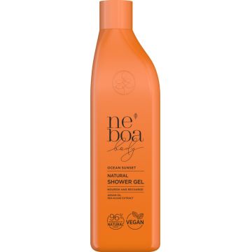 Gel de dus natural Ocean Sunset, 300ml, Neboa