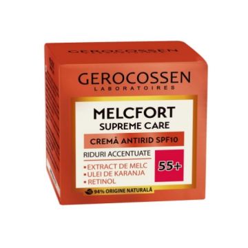 gerocossen melcfort supreme crema antirid 55+ spf10 50ml