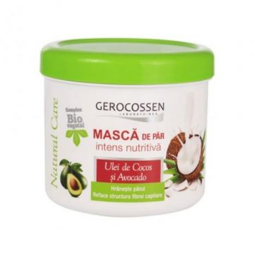gerocossen natural care masca nutritiva cocos 450ml