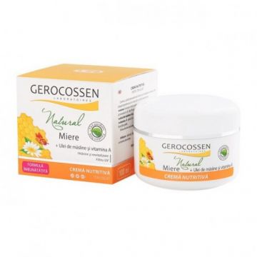 gerocossen natural crema nutritiva miere+ masline 100ml
