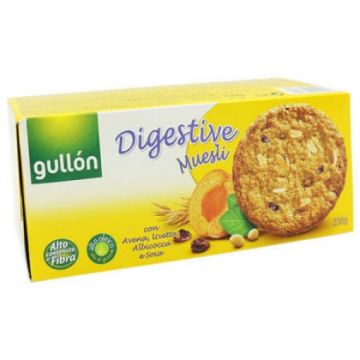 gullon biscuiti digestivi muesli stafide+caise 230g