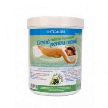 interherb crema pentru masaj (alge marine) 1000ml