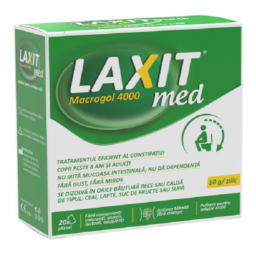 Laxit Med, 20 plicuri *10g, Fiterman