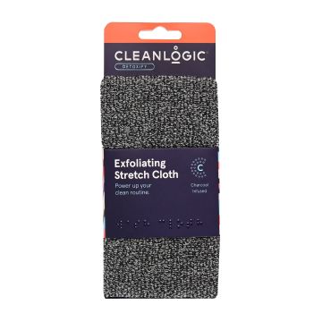 Prosop exfoliant elastic pentru corp Detoxify, 1 bucata, Cleanlogic