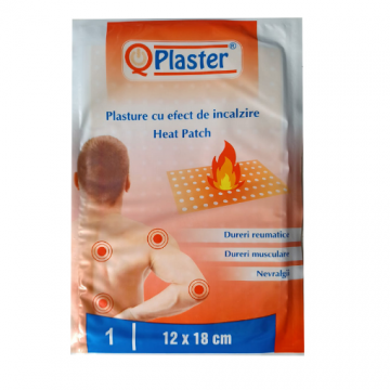 qplaster plasture cu efect de incalzire 12x18cm