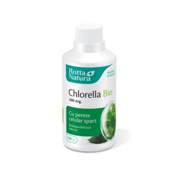 Rotta Natura Chlorella Bio 500mg - 120 comprimate
