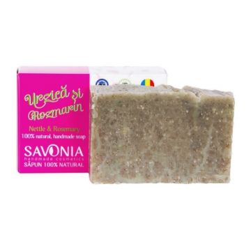 savonia sampon solid urzica&rozmarin 90gr