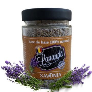 savonia sare de baie cu lavanda 350g