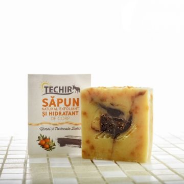 techir sapun exfoliant&hidratant corp 120gr+/-10gr