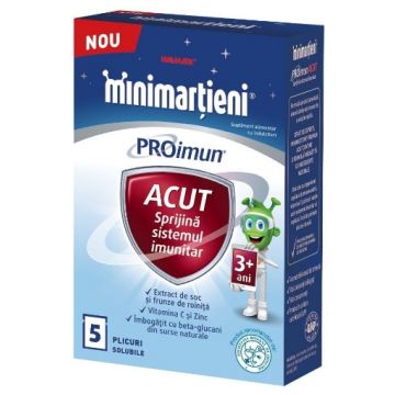 Walmark Minimartieni PROimun Acut - 5 plicuri
