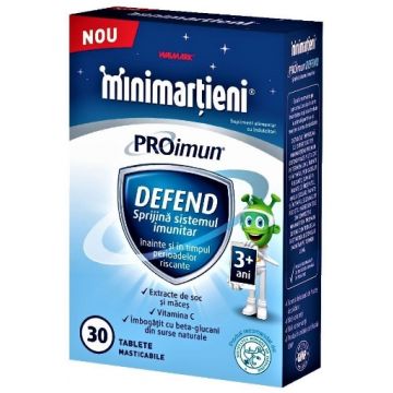 Walmark Minimartieni PROimun Defend - 30 tablete masticabile