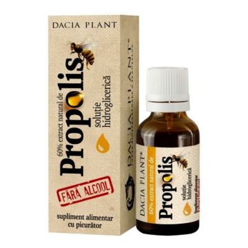 DACIA PLANT Propolis fara alcool cu picurator, 20 ml