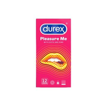 Durex Prezervative Pleasure Me, 12 bucati