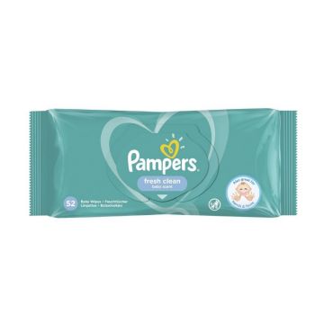 Pampers Servetele Umede Baby Fresh, 52 bucati