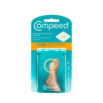 Plasturi medii pentru monturi, 5 plasturi, Compeed