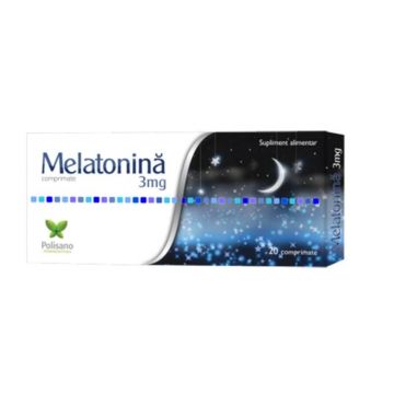 Polisano Melatonina 3 mg, 20 comprimate