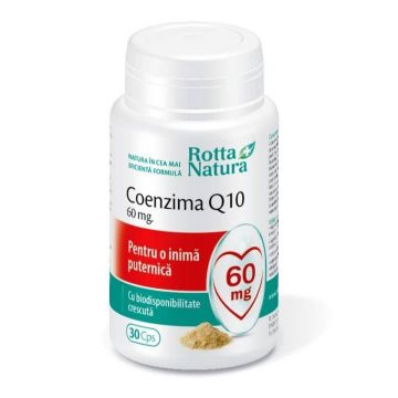 ROTTA NATURA Coenzima Q 10 60 mg, 30 capsule