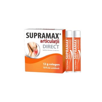 Supramax articulatii Direct, 10 fiole, Zdrovit