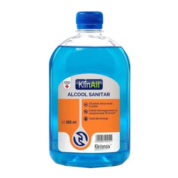 Alcool sanitar Klinall, 500ml, Klintensiv