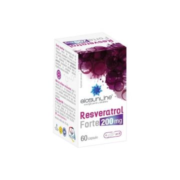 BioSunLine Resveratrol Forte 200 mg, 60 capsule