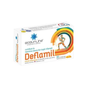 Deflamil, 30 comprimate