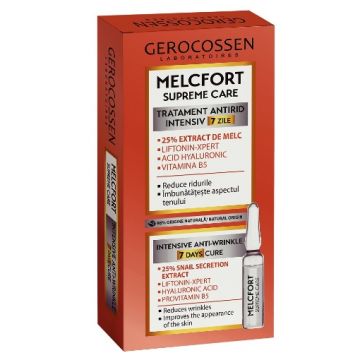 gerocossen melcfort supreme tratament antirid 2ml*7fiole