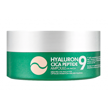 Plasturi pentru ochi Hyaluron Cica Peptide 9, 60 bucati, Medi-Peel