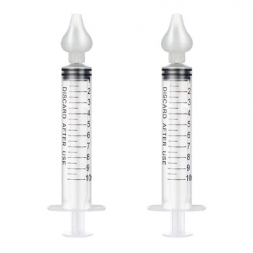 Set 2 seringi pentru lavaj nazal, 10 ml