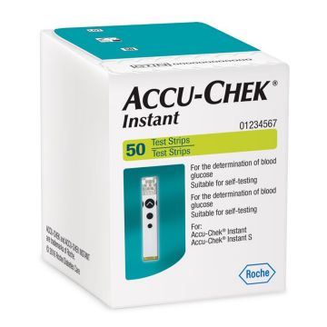 Teste glicemie Instant, 50 bucati, Accu-Chek