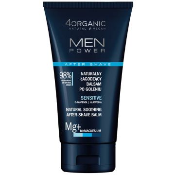 After shave pentru piele sensibila, 150ml, 4Organic