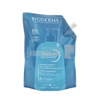 Bioderma Atoderm Gel de dus piele uscata/sensibila rezerva eco 1000 ml