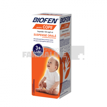 Biofen Suspensie orala pentru copii 100 mg/ 5 ml 100 ml