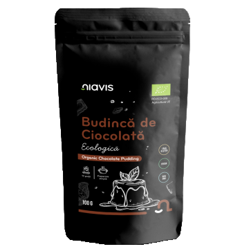 Budinca de ciocolata fara gluten, 100g, Niavis