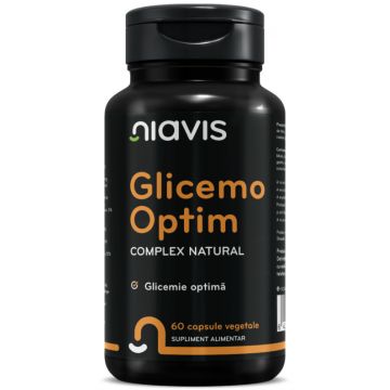 Complex natural Glicemo Optim, 60 capsule, Niavis