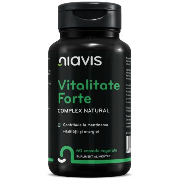 Complex natural Vitalitate Forte, 60 capsule, Niavis