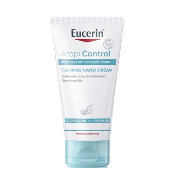 Crema pentru maini AtopiControl Eucerin, 75 ml
